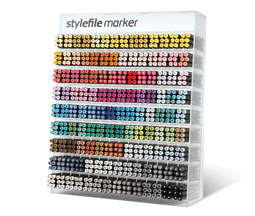 Stylefile Marker Brush 120 set Desktop Display